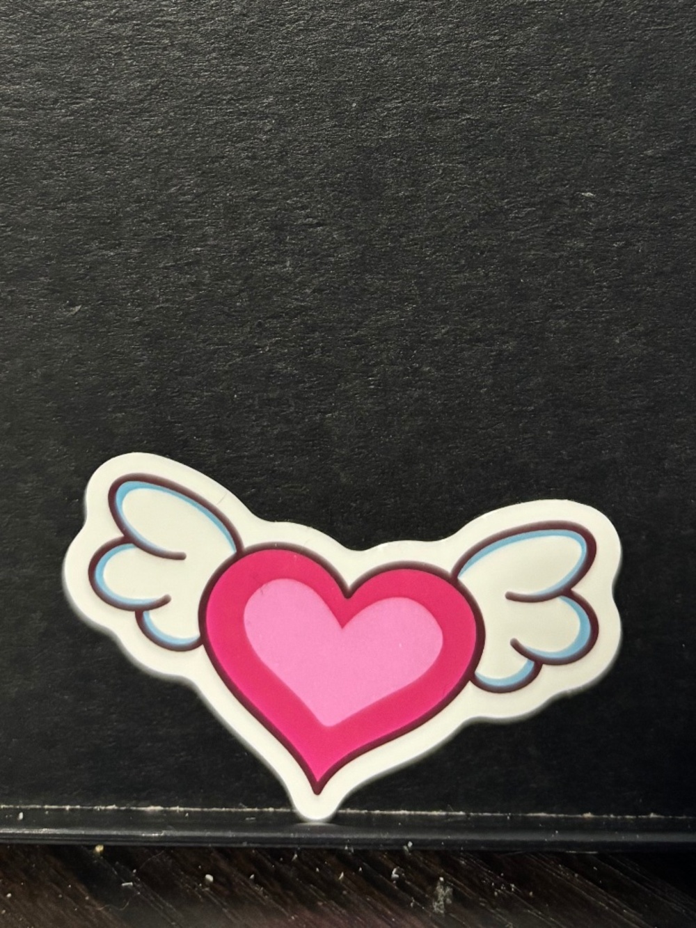 Heart with wings sticker